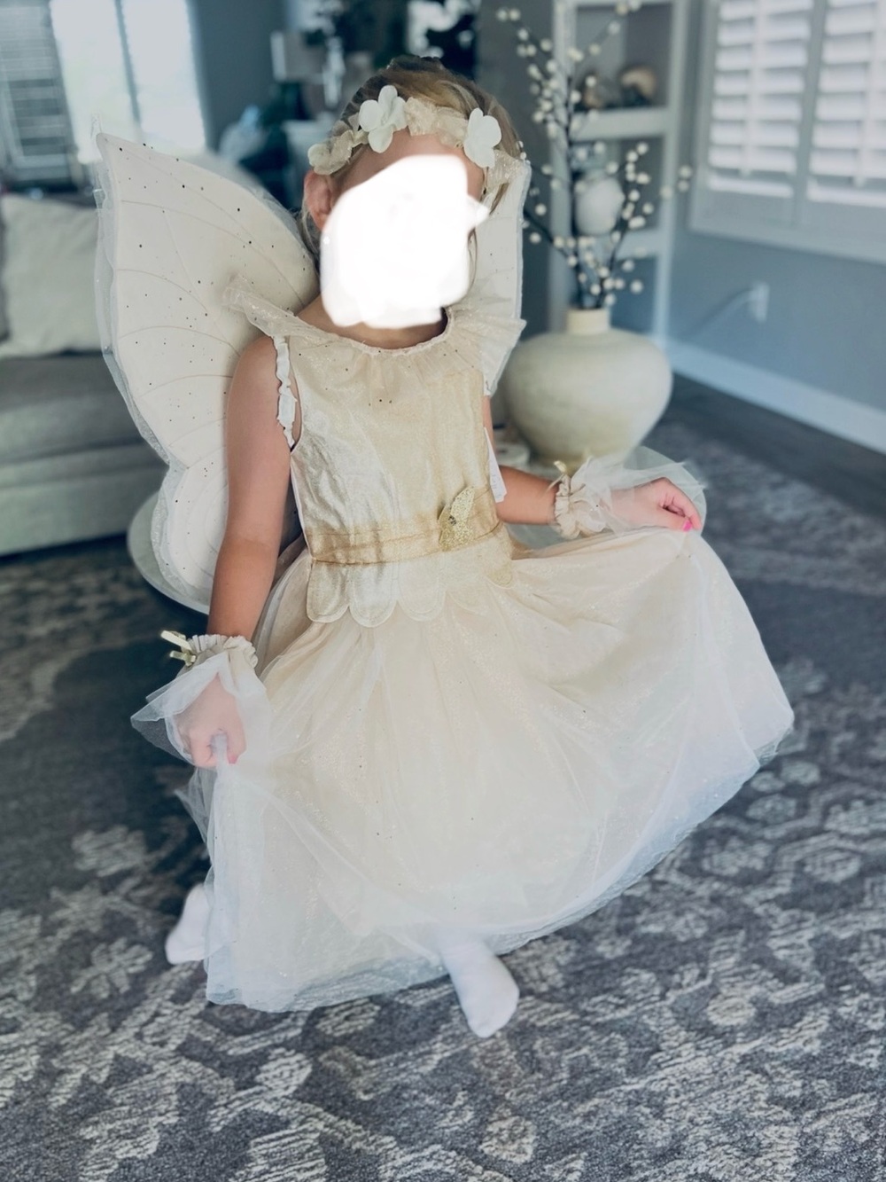 Pottery Barn Kids Light-up Fairy Costume with Wings - Picture 2 of 6
